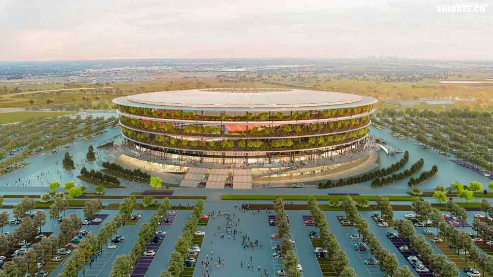 2025年10月11日，河鋼集團舞鋼公司旗下進出口公司成功中標塞爾維亞足球場項目，將為其提供一批“舞鋼牌”高附加值特厚鋼板，用于關鍵部位建設。